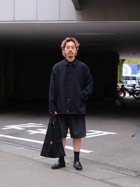 「20/80（テゥエンティーエイティー）のアイテム」を使った、キーパーさん（メンズ・173cm）の春コーディネート