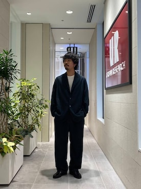「アイテム（その他アウター）」を使った、キーパーさん（メンズ・173cm）の夏コーディネート