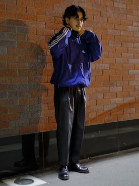 「stein（シュタイン）のアイテム」を使った、キーパーさん（メンズ・173cm）の秋コーディネート