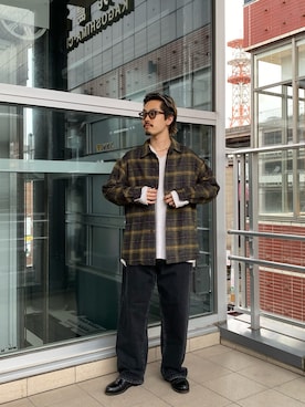 「季節の変わり目羽織コーデ」｜HAYATEさん（メンズ・173cm）の秋コーディネート