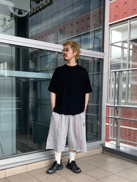 キーパーさん（メンズ・173cm）の夏コーディネート