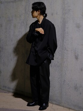 「stein（シュタイン）のアイテム」を使った、キーパーさん（メンズ・173cm）の秋コーディネート
