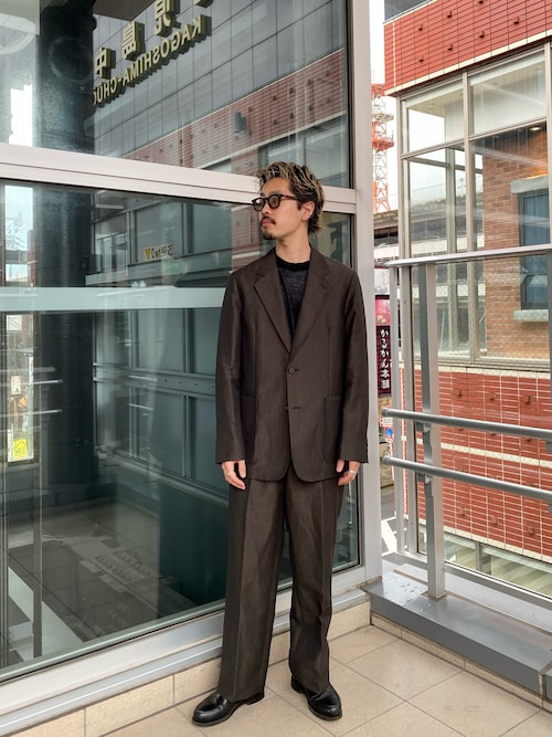 セール】new basic WOOL LINEN JACKET（その他アウター）｜URBAN