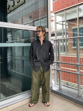 「URBAN RESEARCH（アーバンリサーチ）のアイテム」を使った、キーパーさん（メンズ・173cm）の秋コーディネート