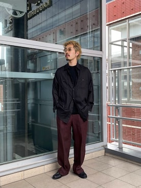 「URBAN RESEARCH（アーバンリサーチ）のアイテム（Tシャツ/カットソー）」を使った、キーパーさん（メンズ・173cm）の夏コーディネート