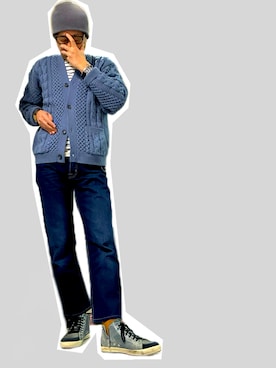 「MONKEY TIME（モンキータイム）のアイテム」を使った、zizitownさん（メンズ・175cm）の春コーディネート