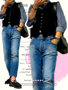 「Paraboot（パラブーツ）のアイテム（シューズ）」を使った、zizitownさん（メンズ・175cm）の春コーディネート