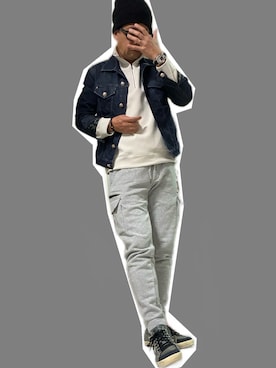 「SHIPS（シップス）のアイテム」を使った、zizitownさん（メンズ・175cm）の秋コーディネート