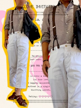 「Paraboot（パラブーツ）のアイテム（サンダル）」を使った、zizitownさん（メンズ・175cm）の夏コーディネート