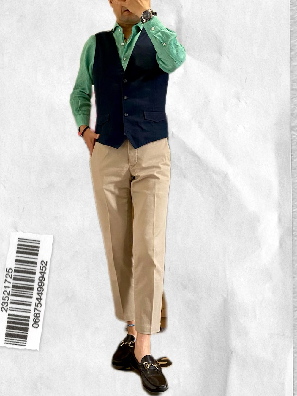 ＜PT01＞GENTLEMAN FIT 2プリーツコットンスラックス PT01（ピーティーゼロウーノ）の「◎PT01 / GENTLEMAN FIT