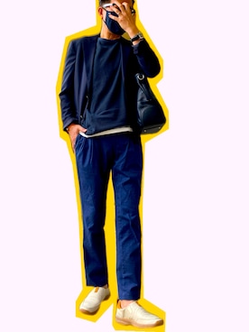 「ごきげんウィーク」｜「アイテム（スリッポン）」を使った、zizitownさん（メンズ・175cm）の春コーディネート