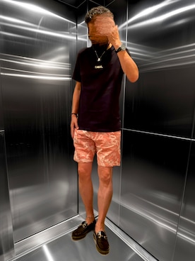 「Paul Smith（ポールスミス）のアイテム（アクセサリー）」を使った、zizitownさん（メンズ・175cm）の夏コーディネート