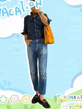 「SHIPS（シップス）のアイテム」を使った、zizitownさん（メンズ・175cm）の春コーディネート