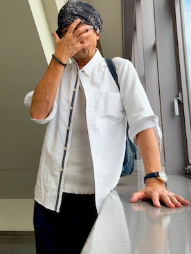 「SHIPS（シップス）のアイテム」を使った、zizitownさん（メンズ・175cm）の秋コーディネート