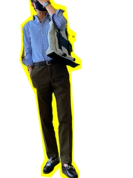 「HUGO BOSS（ヒューゴボス）のアイテム（バッグ）」を使った、zizitownさん（メンズ・175cm）の春コーディネート