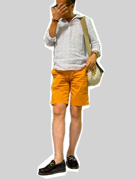 「SHIPS（シップス）のアイテム」を使った、zizitownさん（メンズ・175cm）の夏コーディネート