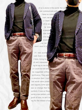 「HUGO BOSS（ヒューゴボス）のアイテム（シューズ）」を使った、zizitownさん（メンズ・175cm）の春コーディネート