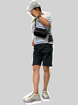 zizitownさん（メンズ・175cm）の夏コーディネート