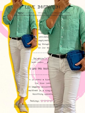 「JACOB COHEN（ヤコブコーエン）のアイテム」を使った、zizitownさん（メンズ・175cm）の夏コーディネート