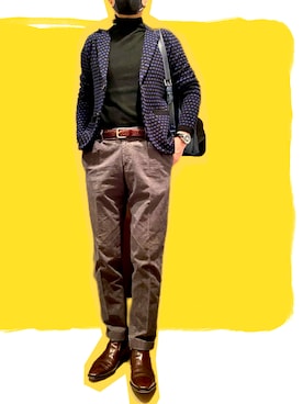 「HUGO BOSS（ヒューゴボス）のアイテム（シューズ）」を使った、zizitownさん（メンズ・175cm）の春コーディネート