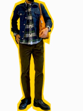 「aniary（アニアリ）のアイテム」を使った、zizitownさん（メンズ・175cm）の冬コーディネート