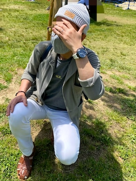 「BALR.（ボーラー）のアイテム」を使った、zizitownさん（メンズ・175cm）の春コーディネート