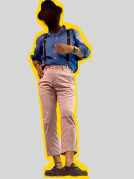 「PT01（ピーティーゼロウーノ）のアイテム」を使った、zizitownさん（メンズ・175cm）の春コーディネート