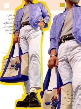 「Paraboot（パラブーツ）の【Paraboot】CHAMBORD　パラブーツ　シャンボード（ドレスシューズ）」を使った、zizitownさん（メンズ・175cm）の春コーディネート