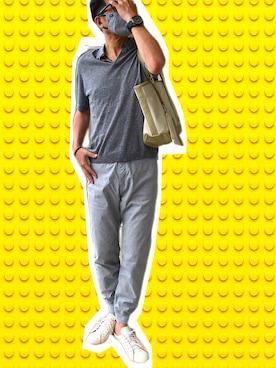 「g-stage（ジーステージ）のアイテム（トップス）」を使った、zizitownさん（メンズ・175cm）の夏コーディネート