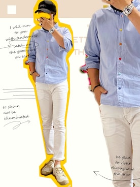 「BALR.（ボーラー）のアイテム」を使った、zizitownさん（メンズ・175cm）の春コーディネート