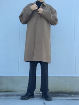 「RAGEBLUE（レイジブルー）のアイテム（ブーツ）」を使った、Reiさん（メンズ・185cm）の冬コーディネート