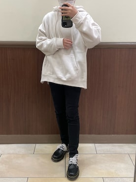 「epnok（エプノック）のアイテム」を使った、fujino_otkmさん（レディース・156cm）の冬コーディネート