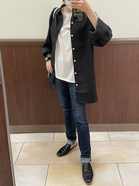 「Right-on（ライトオン）のアイテム（アンサンブル）」を使った、fujino_otkmさん（レディース・156cm）の秋コーディネート