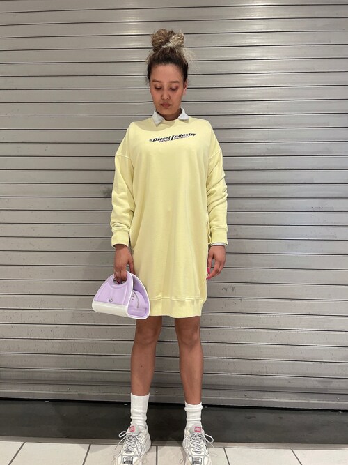 Diesel ダイバーシティ東京 プラザ さんのワンピースを使ったコーディネート Zozotown Diesel ダイバーシティ東京 プラザ さんのワンピースを使ったコーディネート Zozotown