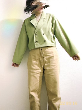 「アイテム（その他トップス）」を使った、じゅんさん（レディース・160cm・20代）の春コーディネート