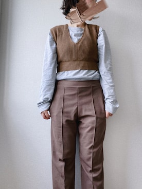 じゅんさん（レディース・160cm）の春コーディネート