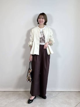 「GOOD ROCK SPEED（グッドロックスピード）のアイテム」を使った、西村（nishimura）さん（レディース・163cm）の春コーディネート