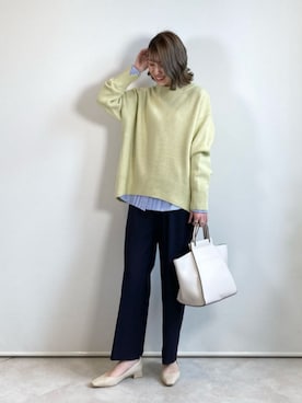 西村（nishimura）さん（レディース・163cm）の冬コーディネート