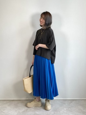 西村（nishimura）さん（レディース・163cm）の春コーディネート