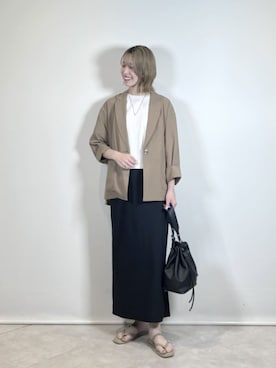 西村(nishimura)さん(レディース・163cm)の夏コーディネート