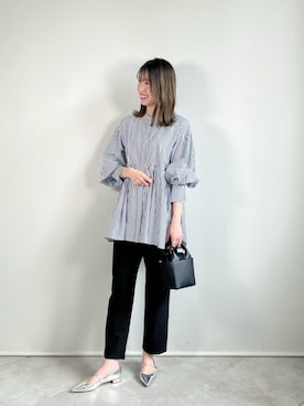 西村（nishimura）さん（レディース・163cm）の春コーディネート