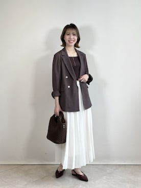 西村(nishimura)さん(レディース・163cm)の夏コーディネート