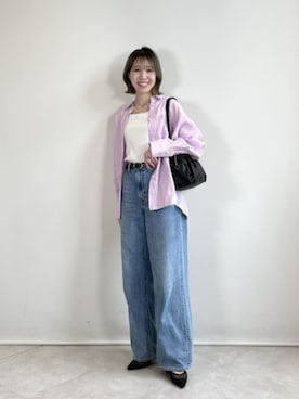 西村(nishimura)さん(レディース・163cm)の夏コーディネート