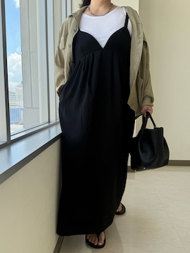 「アイテム（ワンピース）」を使った、OTOさん（レディース・162cm・40代）の冬コーディネート