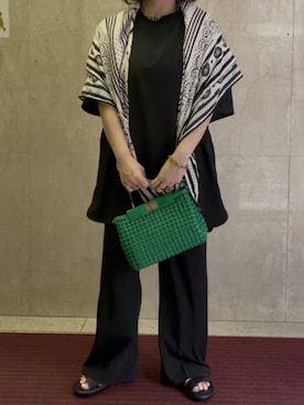 「CHIC STYLE（シックスタイル）のアイテム」を使った、OTOさん（レディース・162cm）の夏コーディネート