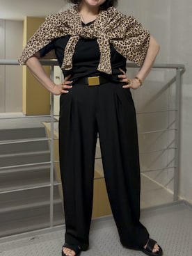 「CHIC STYLE（シックスタイル）のアイテム」を使った、OTOさん（レディース・162cm）の夏コーディネート