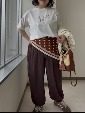 「CHIC STYLE（シックスタイル）のアイテム」を使った、OTOさん（レディース・162cm）の夏コーディネート