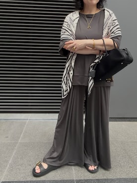 「CHIC STYLE（シックスタイル）のアイテム」を使った、OTOさん（レディース・162cm）の夏コーディネート