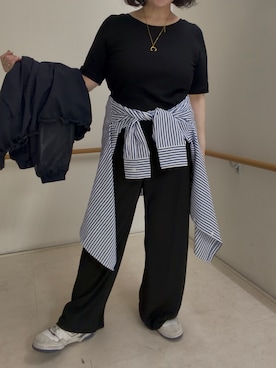 「CHIC STYLE（シックスタイル）のアイテム」を使った、OTOさん（レディース・162cm）の夏コーディネート