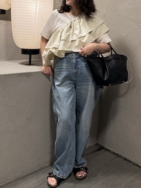 「CHIC STYLE（シックスタイル）のアイテム」を使った、OTOさん（レディース・162cm）の冬コーディネート